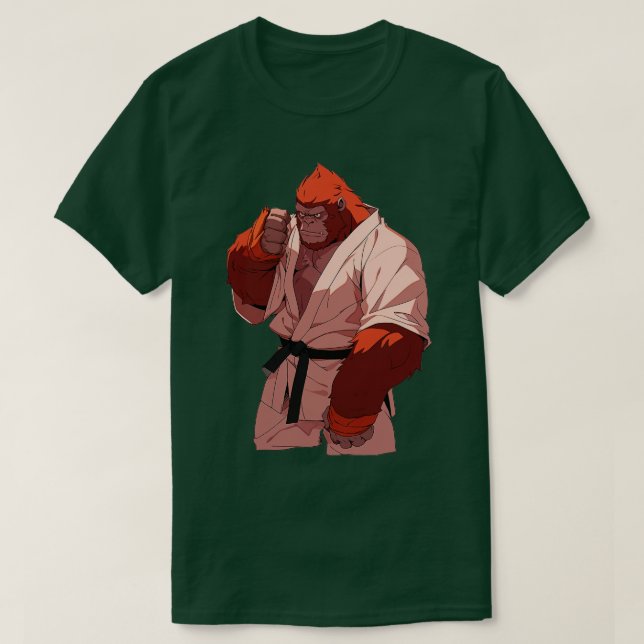 T-shirt Judo Orangutan 2 (Design devant)