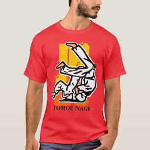 t-shirt judo tomoe nage
