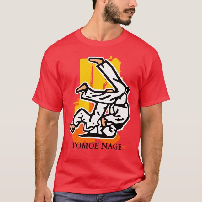 t-shirt judo tomoe nage (Devant)
