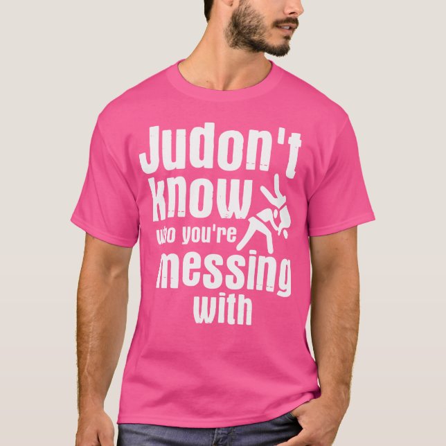 T-shirt Judoka judo (Devant)