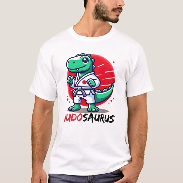 T-shirt Judosaurus Dinosaur (Devant)