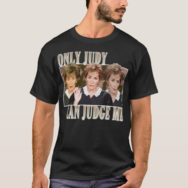 T-shirt Judy Peut Me Juger Drôle Classique (Devant)