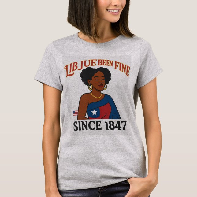 T-shirt Jue T-Shirt, Liberian (Devant)
