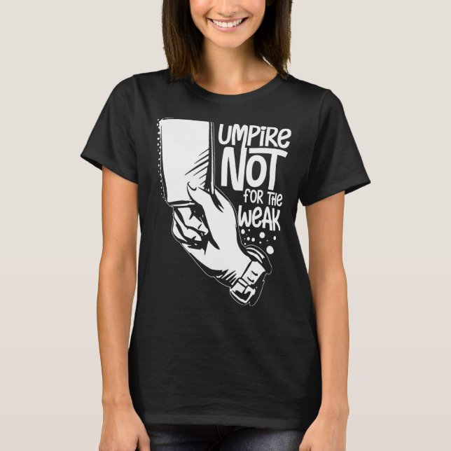 T-shirt Juge-arbitre Citations Baseball Softball Football  (Devant)