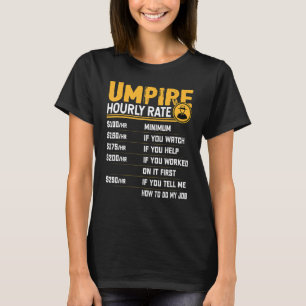 T-shirt Juge-arbitre Taux horaire Juge-arbitre des sports