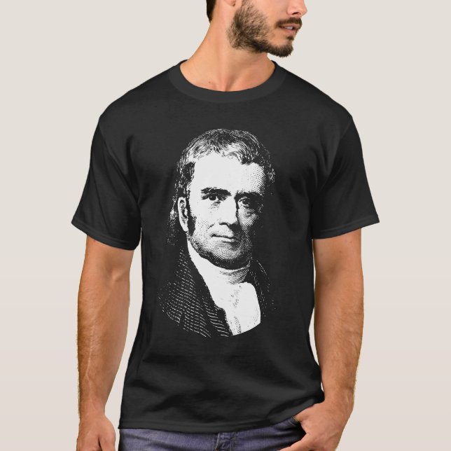T-shirt Juge en chef John Marshall (Devant)