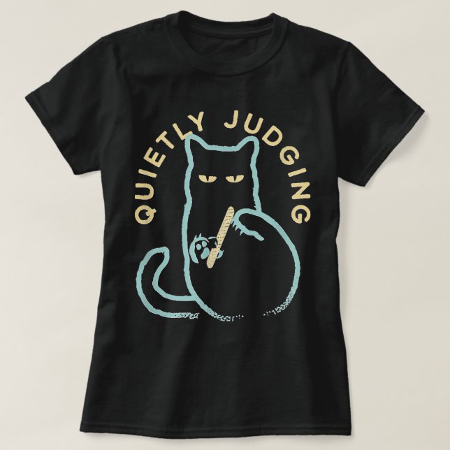 T-shirt Jugement Tranquille Funny Novelty Propriétaire de  (Design devant)