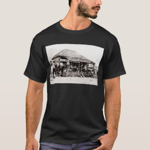 T-shirt Jugez cour occidentale d'haricot de Roy la vieille