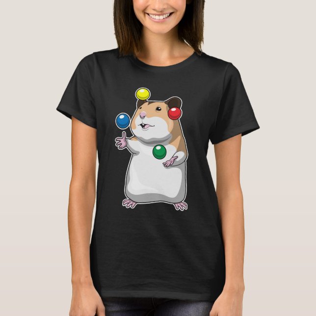 T-shirt Juggle pour hamster Juggler (Devant)