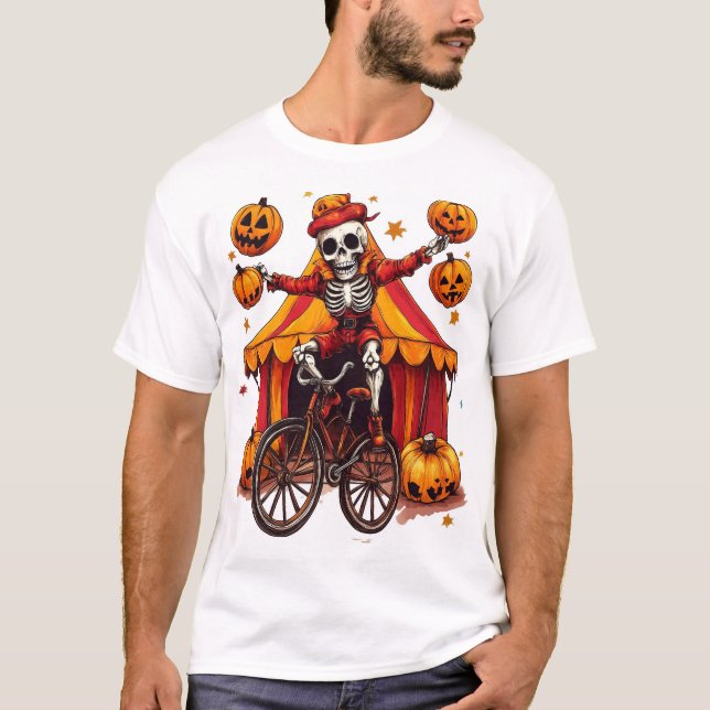 T-shirt Juggling Bones � Hilarious Circus Skull (Devant)