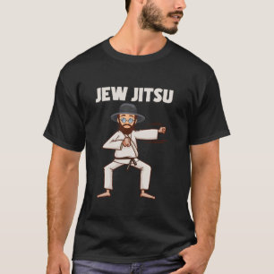 T-shirt Juif Jitsu Jiu Jitsu Juif rabbin Juif