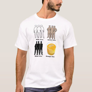 T-shirt Juifs oranges
