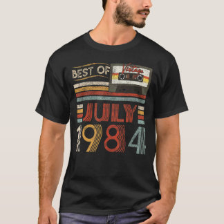 T-shirt Juillet 1974 48 Ans 48 Anniversaire Vêtements