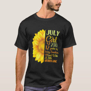 T-shirt Juillet Fille 2010 12 Ans D'Être Sunshine Mixé A