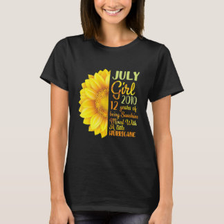 T-shirt Juillet Fille 2010 12 Ans D'Être Sunshine Mixé A