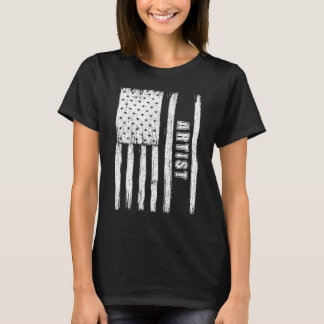 T-shirt Juillet Juillet chemises pour hommes Artiste Drape
