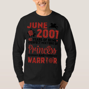 T-shirt Juin 2001 21 Ans D'Être Un Mélange Parfait Prince