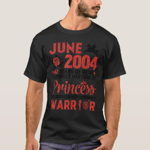 T-shirt Juin 2004 18 Ans D'Être Un Mélange Parfait Prince