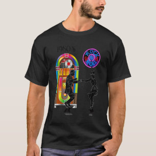 T-shirt Juke-box vintage Rock And Roll 1