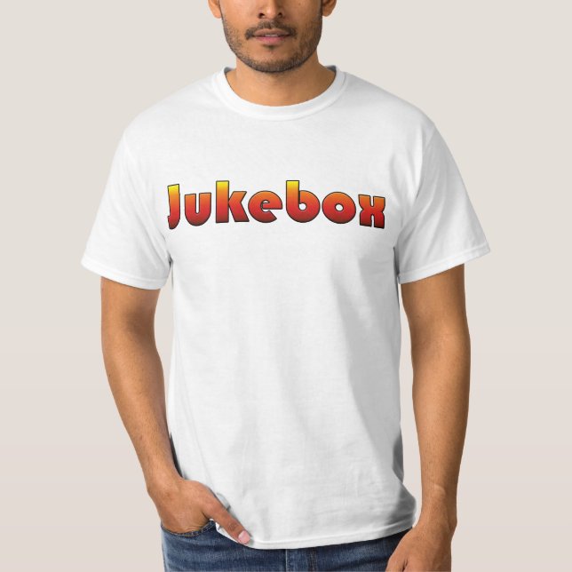 T-shirt Jukebox Sunset (Devant)