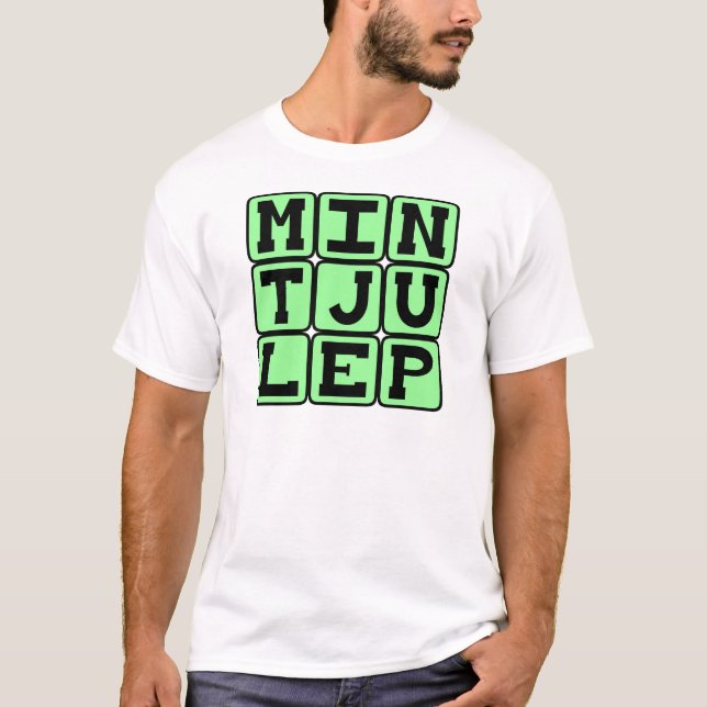 T-shirt Julep à la menthe, Boisson à la menthe (Devant)