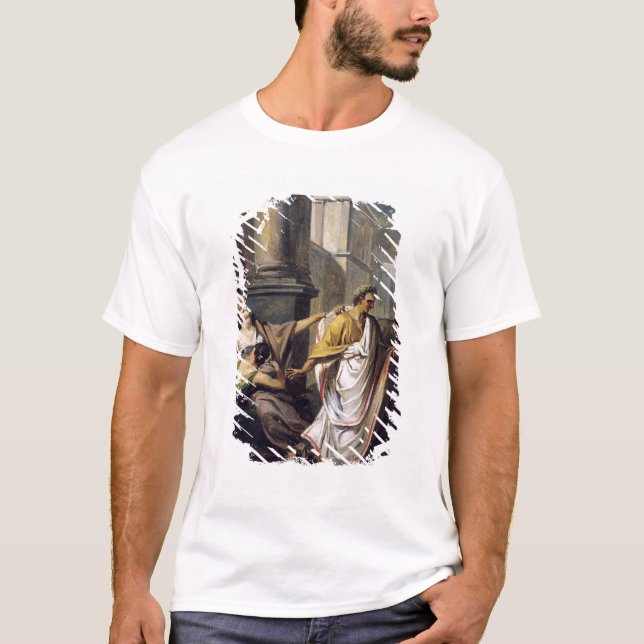 T-shirt Jules César sur son chemin au sénat (Devant)