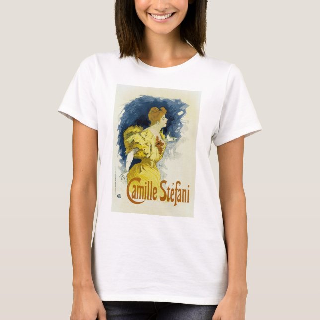 T-shirt Jules Cheret ~ Camille Stefani (Devant)