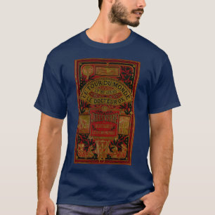 T-shirt Jules Verne Dans Le Monde En Quatre-Vingt Jours 