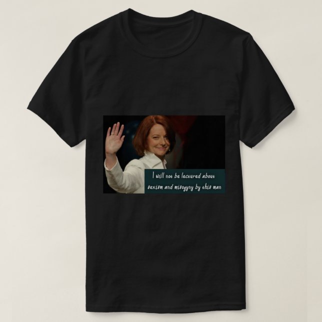 T-shirt Julia Gillard (Design devant)