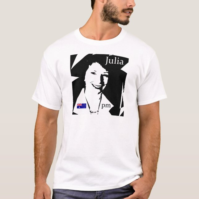T-shirt Julia Gillard (Devant)