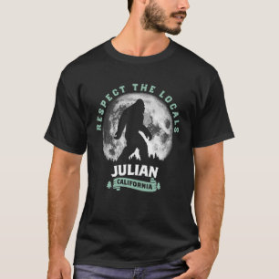 T-shirt Julian California Bigfoot Night Walk Retro T Chemi