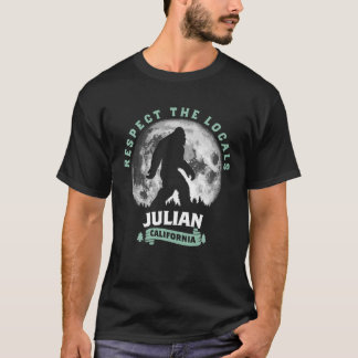 T-shirt Julian California Bigfoot Night Walk Retro T Chemi