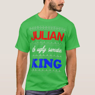 T-shirt JULIAN le moche Sweater King Joyeuses Vacances lai