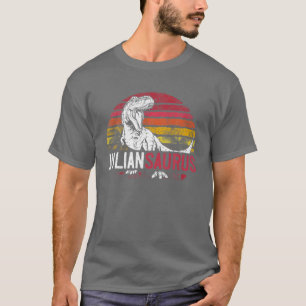 T-shirt Julian Saurus Funny Personalized Dinosaur