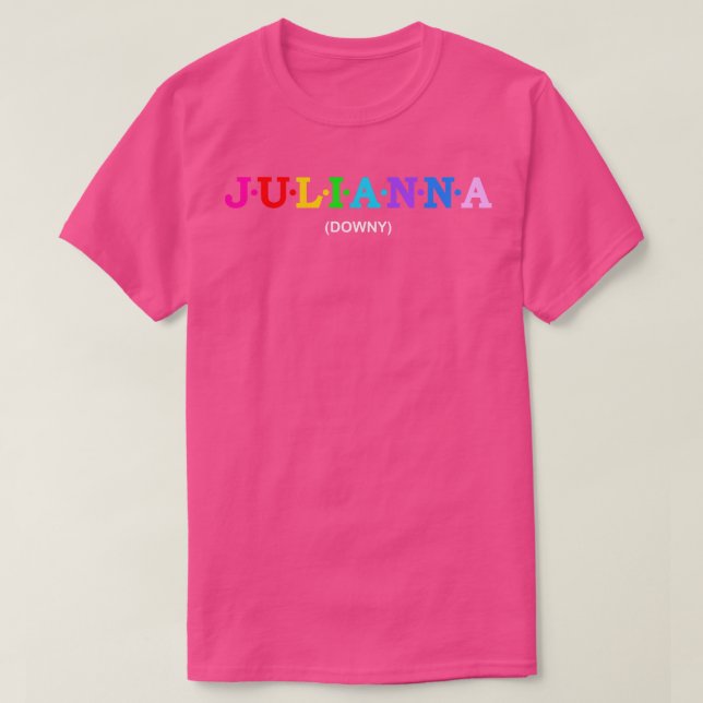 T-shirt Julianna Downy (Design devant)