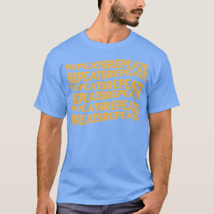 T-shirt Julien Baker paroles répétées