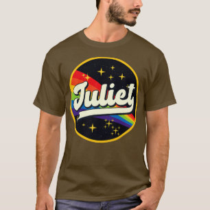 T-shirt Juliet Rainbow Dans L'Espace Style Vintage