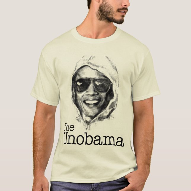T-shirt Jumeau du mal d'UnObama - d'Obama Unabomber (Devant)