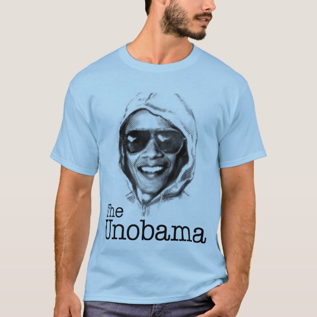 T-shirt Jumeau du mal d'UnObama - d'Obama Unabomber (Devant)