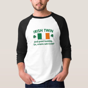 T-shirt Jumeau irlandais beau