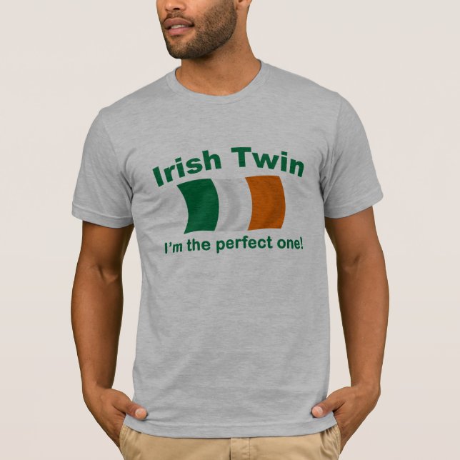 T-shirt Jumeau irlandais parfait (Devant)