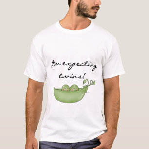 T-shirt Jumeaux attendus - Pois dans un pod