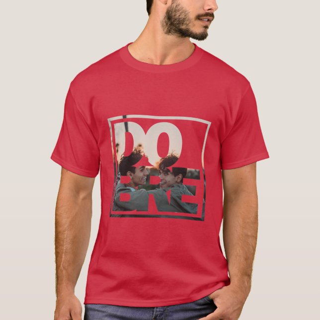 T-shirt jumeaux Dobre rétro (Devant)
