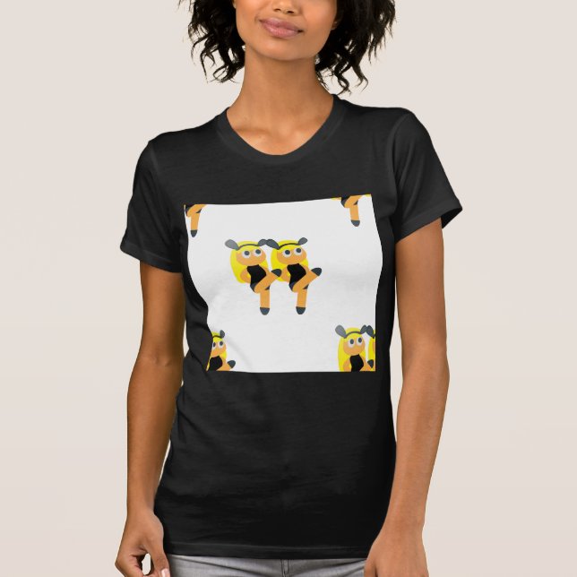 T-shirt jumeaux émoji (Devant)