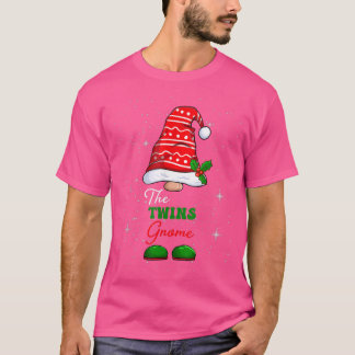 T-shirt Jumeaux Gnome Famille Correspondant Noël Funny Pyj