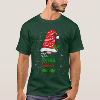 T-shirt Jumeaux Gnome Famille Correspondant Noël Funny Pyj