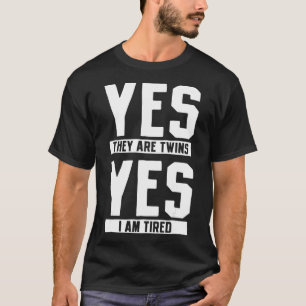 T-shirt Jumeaux parents papa