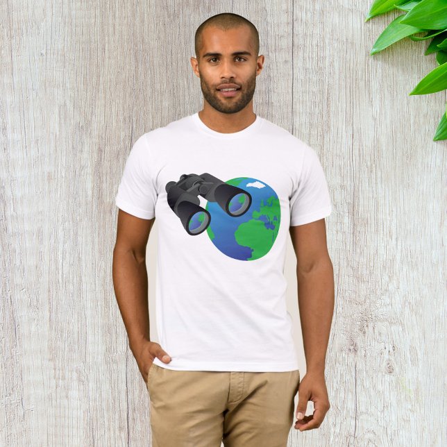 T-shirt Jumelles Et Hommes De La Terre (Créateur téléchargé)