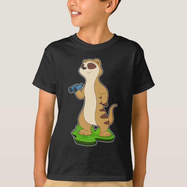 T-shirt Jumelles Meerkat (Devant)