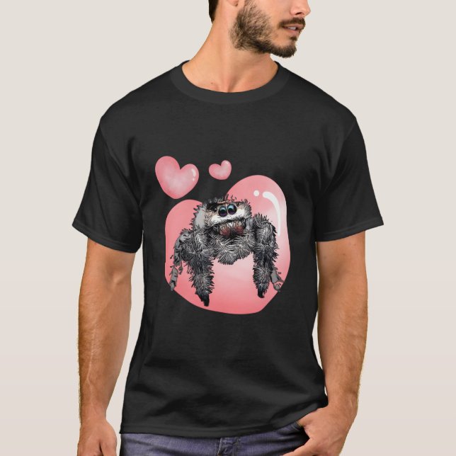 T-shirt Jumg Spider Love Regal Spooder Arachnid (Devant)